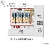 ★手数料０円★船橋市本中山３丁目　月極駐車場（LP）